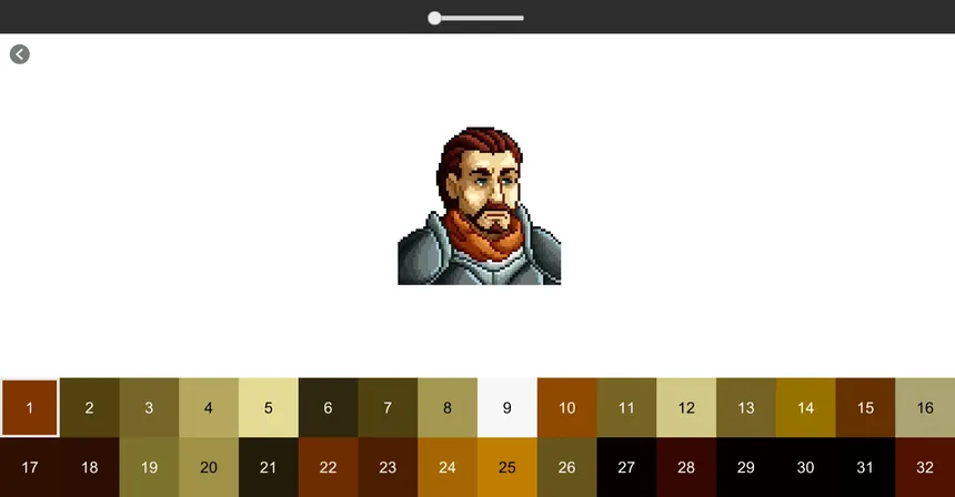 Скриншот 3 к игре Color by Number - Medieval Portrait