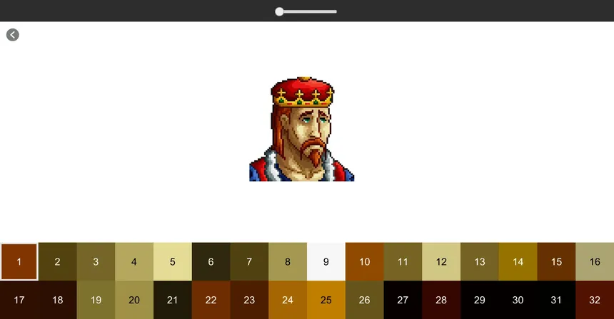 Скриншот 4 к игре Color by Number - Medieval Portrait