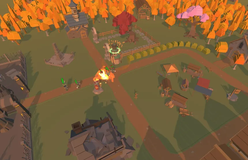 Скриншот 1 к игре Endorfire Tower Defense