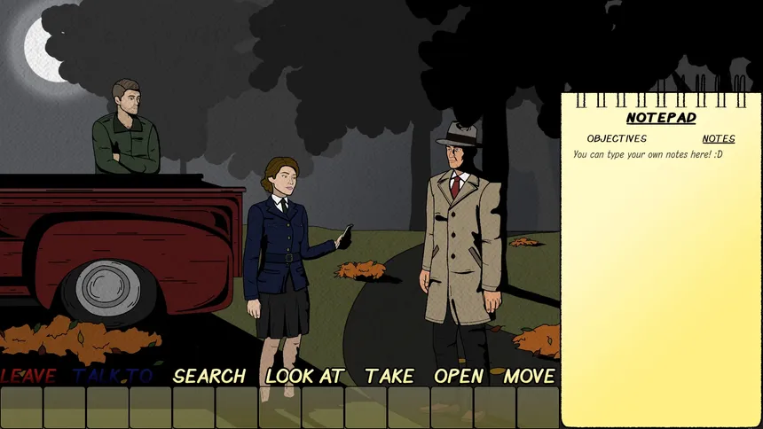 Скриншот 2 к игре Graywood: Noir Detective