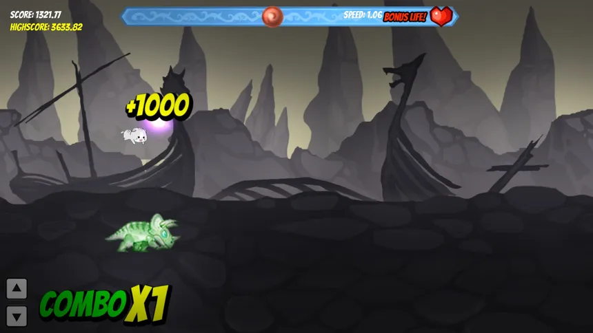 Скриншот 2 к игре The Adventures of Dinobot and Tiara!
