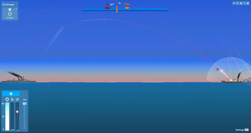 Скриншот 1 к игре SHIPS AT WAR
