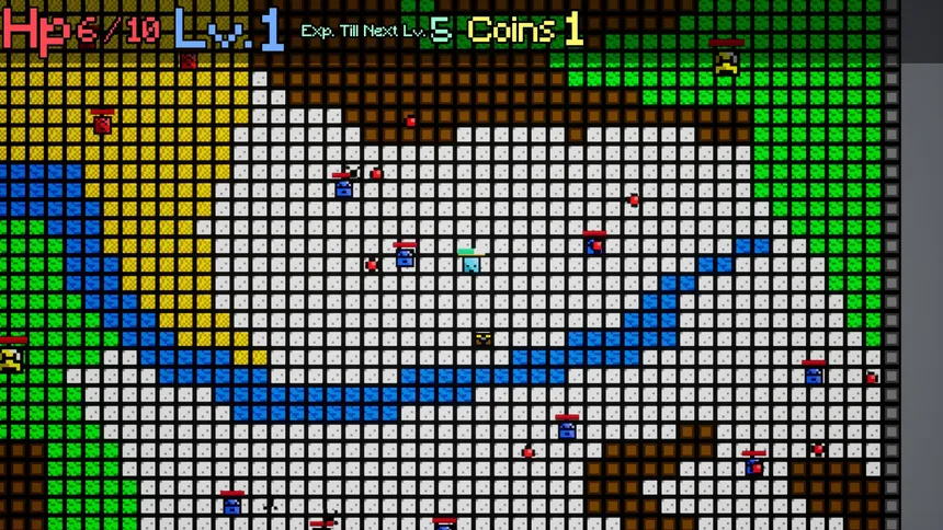 Скриншот 3 к игре Fm45's Sprite Man Adventures