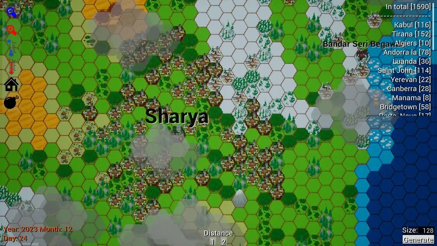 Скриншот 2 к игре Hexagon World
