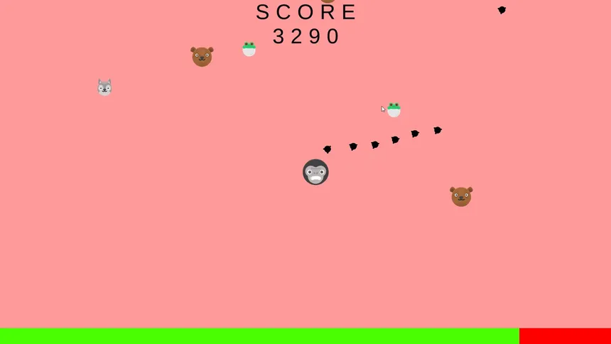Скриншот 4 к игре Monkey Tantrum