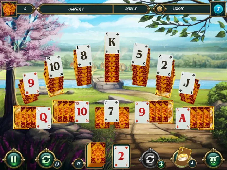 Скриншот 1 к игре Mystery Solitaire Grimm's Tales 3