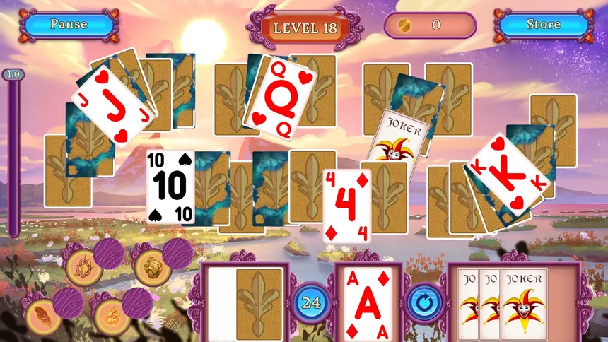 Скриншот 3 к игре Endless Soul Light Solitaire