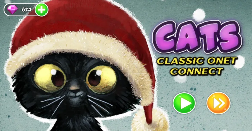Скриншот 3 к игре Cats - Classic Onet Connect