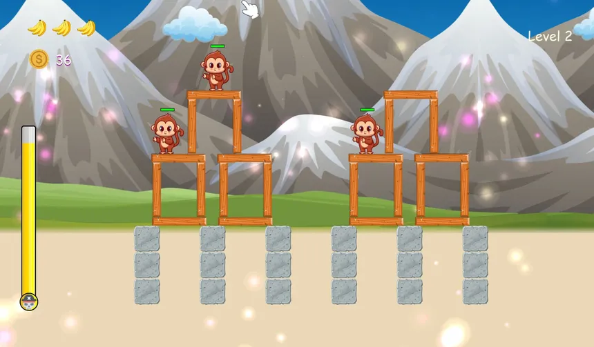Скриншот 2 к игре Pirates vs monkeys