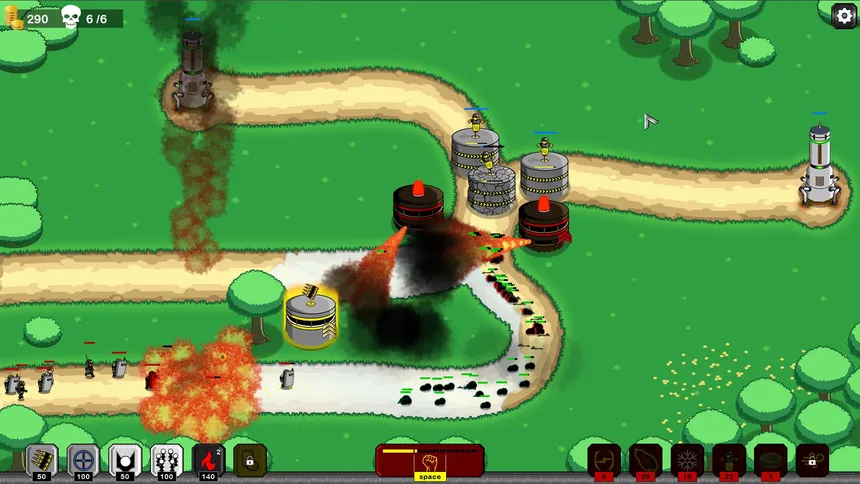 Скриншот 1 к игре Unholy Alliance - Tower Defense
