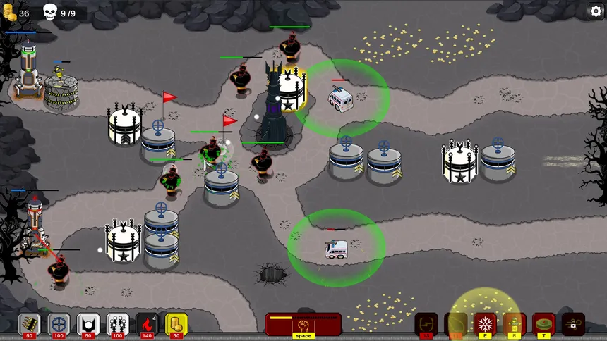 Скриншот 4 к игре Unholy Alliance - Tower Defense