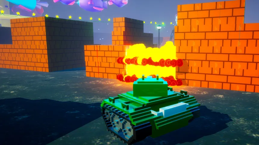Скриншот 3 к игре Tank Battle Royale