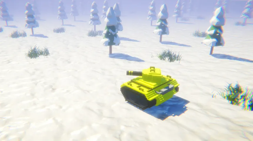 Скриншот 4 к игре Tank Battle Royale