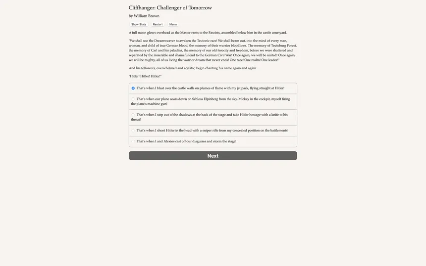 Скриншот 2 к игре Cliffhanger: Challenger of Tomorrow