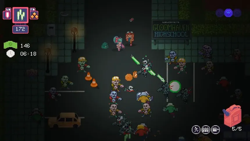Скриншот 2 к игре Bubblegum Zombie Hunter