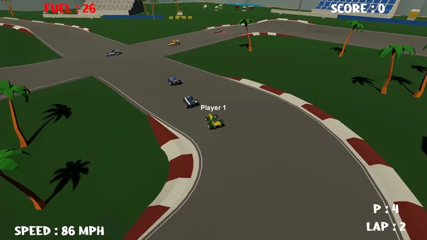Скриншот 2 к игре Ragtag Racing