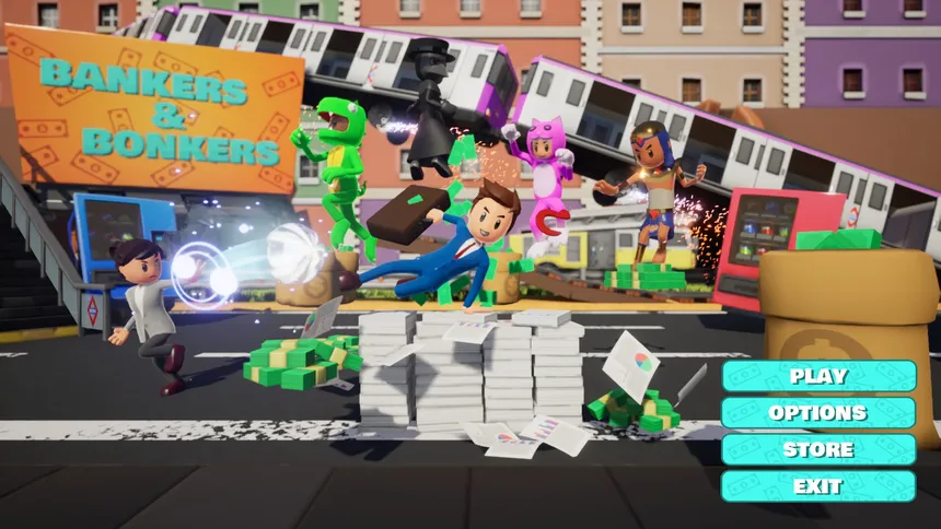 Скриншот 1 к игре Bankers & Bonkers