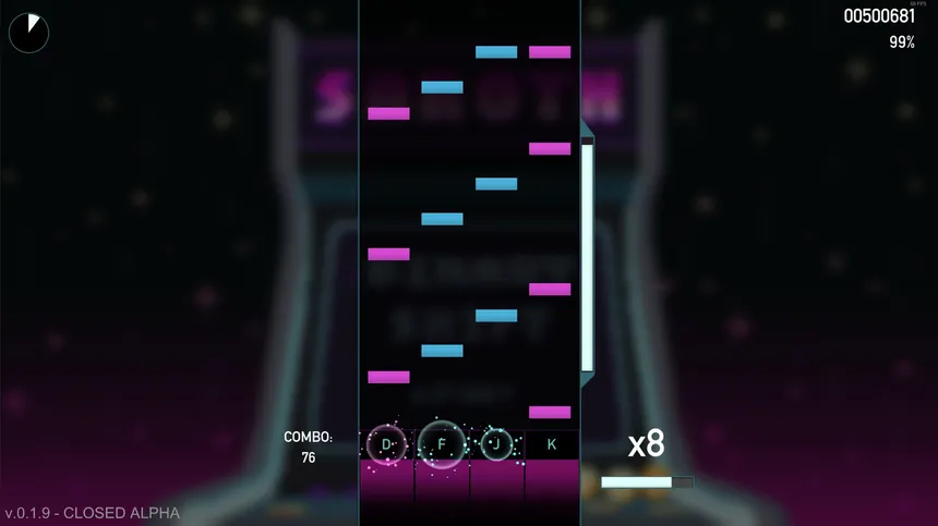 Скриншот 1 к игре Rhythium
