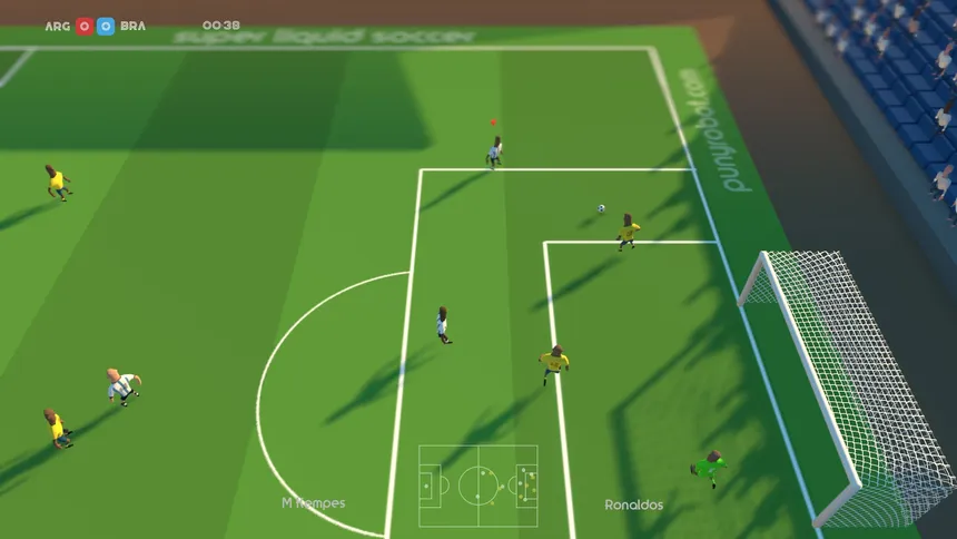 Скриншот 3 к игре Super Liquid Soccer