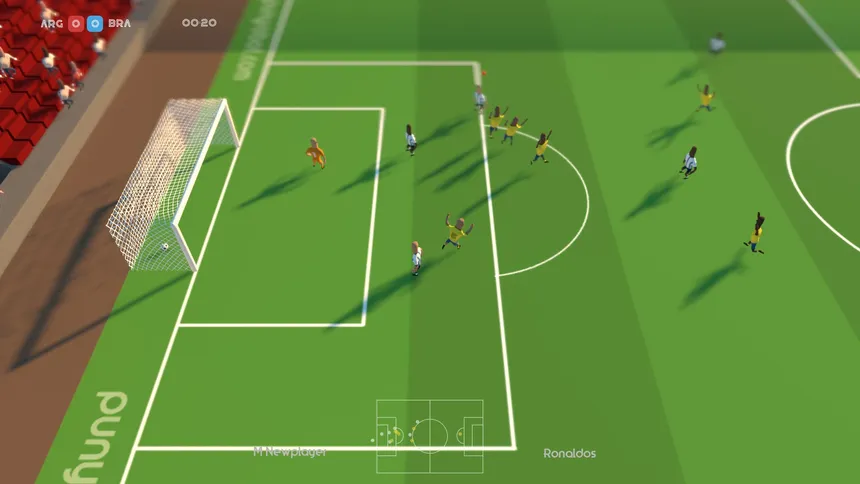 Скриншот 4 к игре Super Liquid Soccer