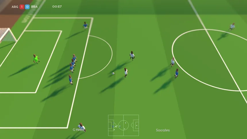 Скриншот 8 к игре Super Liquid Soccer