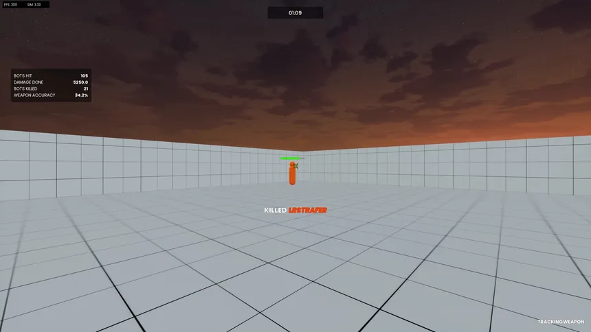 Скриншот 2 к игре Mightyy's FPS Aim Trainer
