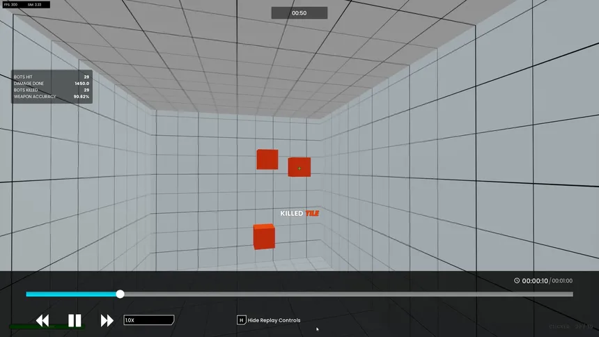Скриншот 5 к игре Mightyy's FPS Aim Trainer