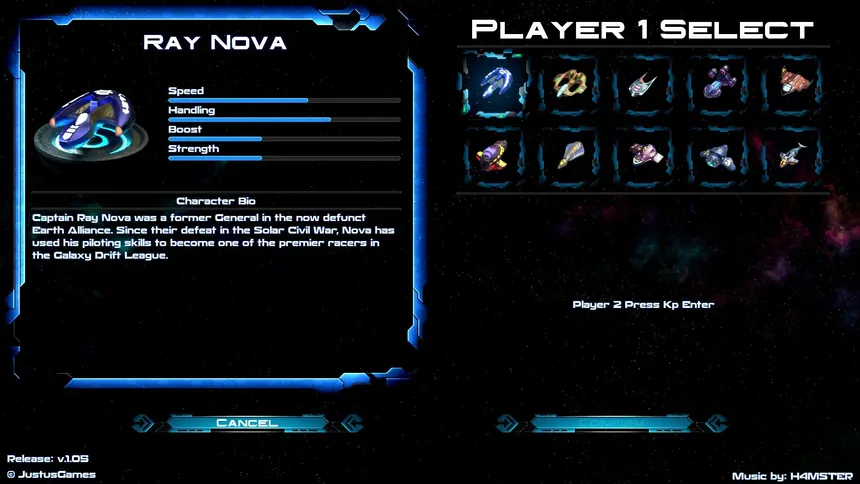 Скриншот 4 к игре Galaxy Drift