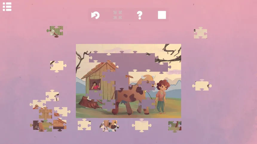 Скриншот 5 к игре Jigsaw Puzzle - Jack and the Beanstalk
