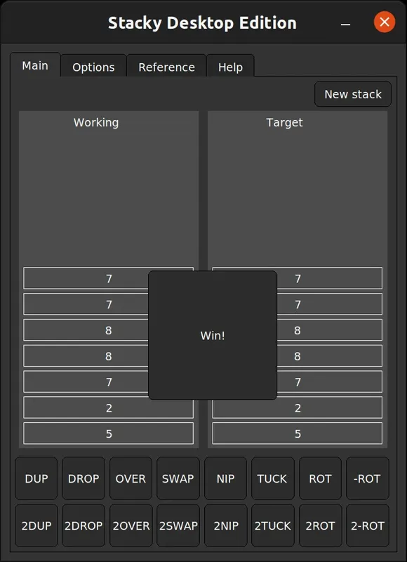 Скриншот 3 к игре Stacky Desktop Edition