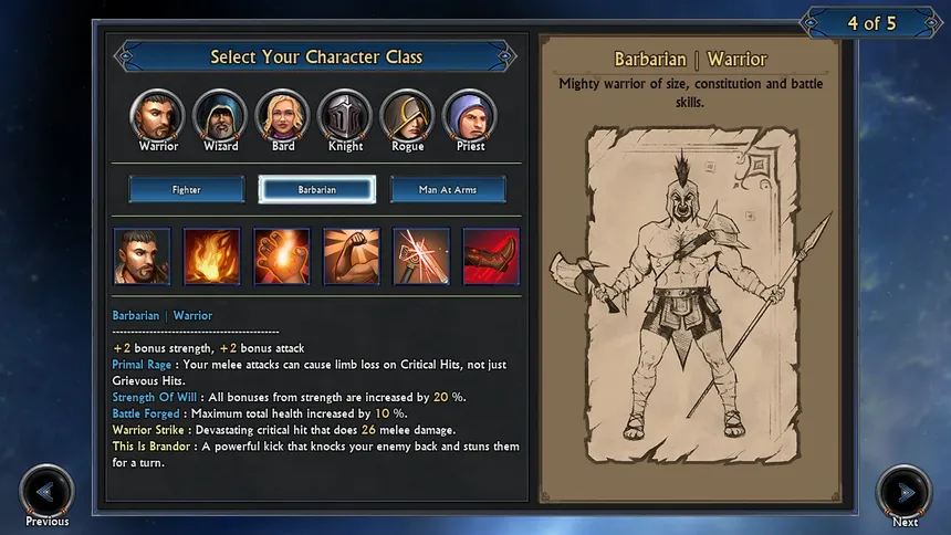 Скриншот 3 к игре Swords and Sandals Immortals