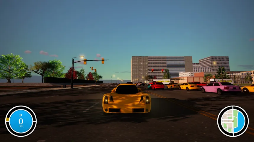 Скриншот 1 к игре Reckless Driver