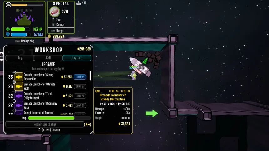Скриншот 8 к игре Steinstern: Spacewar