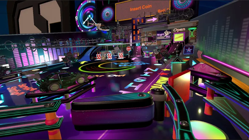 Скриншот 5 к игре Neon Nights Pinball