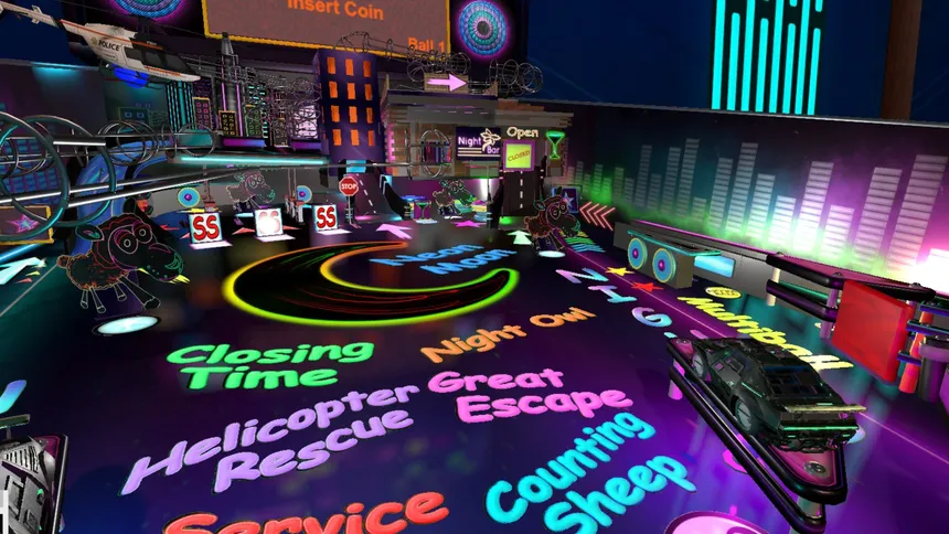 Скриншот 7 к игре Neon Nights Pinball