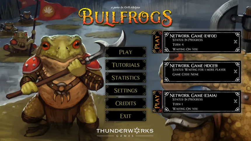 Скриншот 1 к игре Bullfrogs