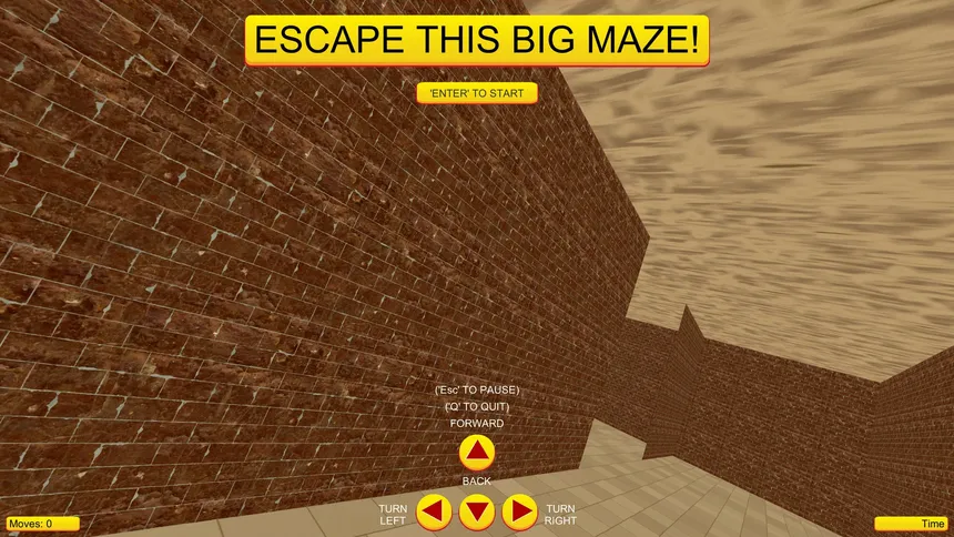 Скриншот 1 к игре EscapeThisBigMaze!