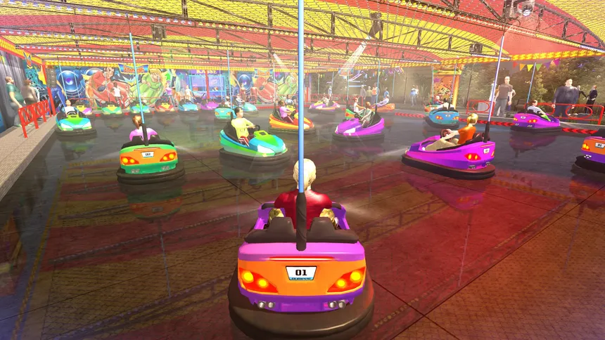 Скриншот 5 к игре Ultimate Bumper Cars - Dodgems