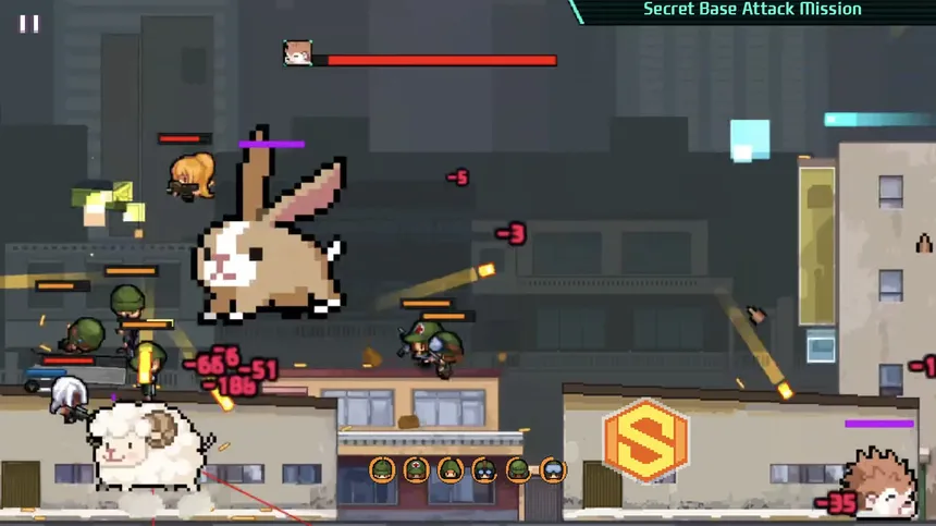 Скриншот 1 к игре Cute Invaders