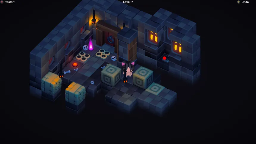 Скриншот 8 к игре Sokocat - Dungeon