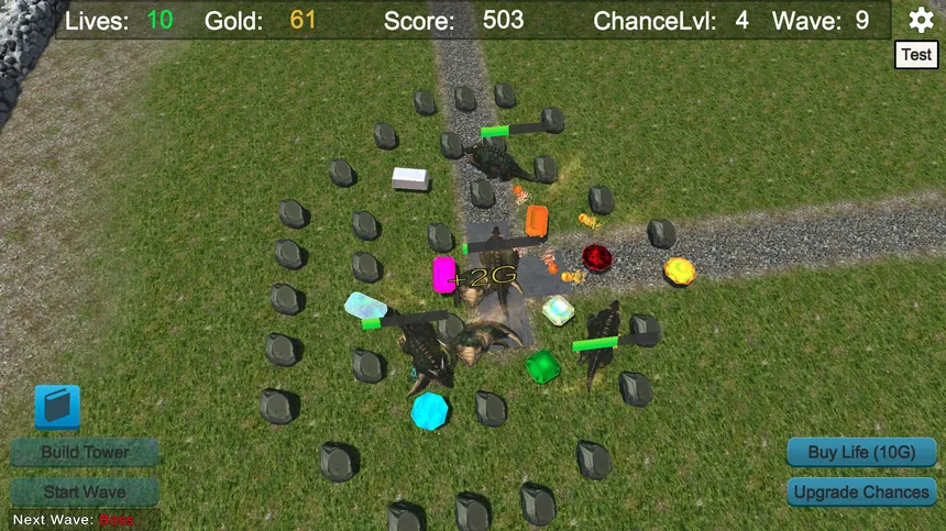 Скриншот 1 к игре Gemstone Defense