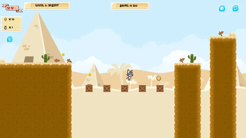 Скриншот 3 к игре Cat Jump