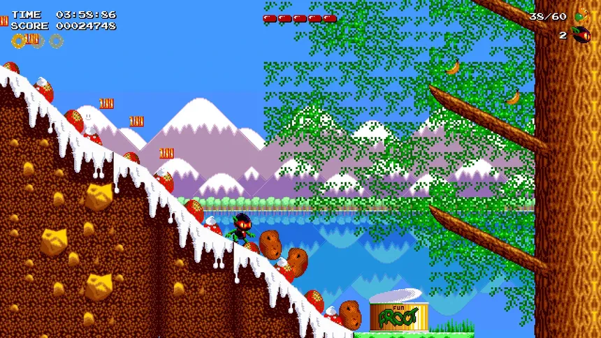 Скриншот 3 к игре Zool Redimensioned