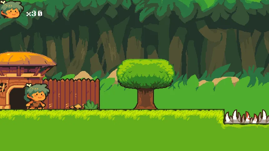 Скриншот 2 к игре Cavegirl Adventures