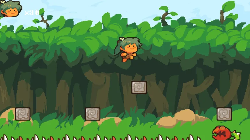 Скриншот 5 к игре Cavegirl Adventures