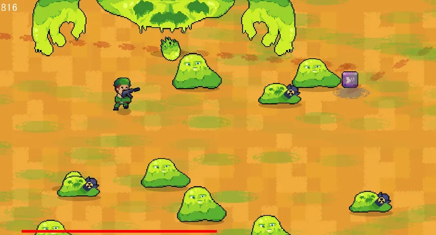 Скриншот 1 к игре Slime Killer