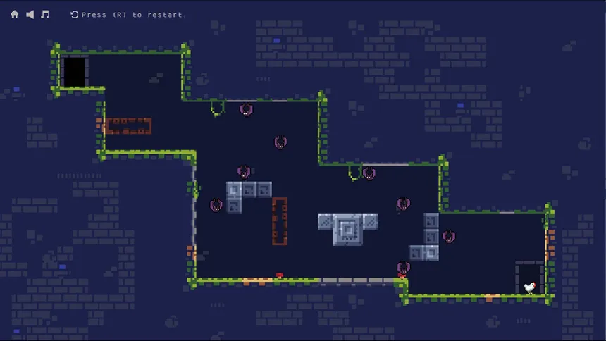 Скриншот 1 к игре Make a Path for the Chicken