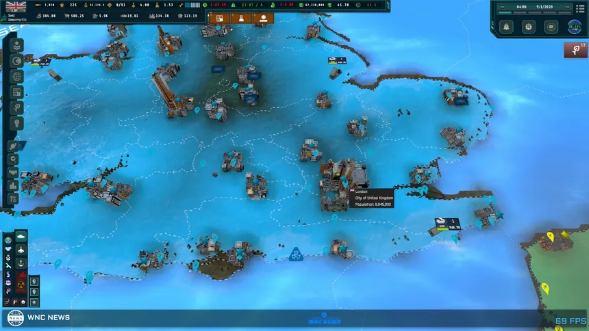 Скриншот 2 к игре World Warfare & Economics