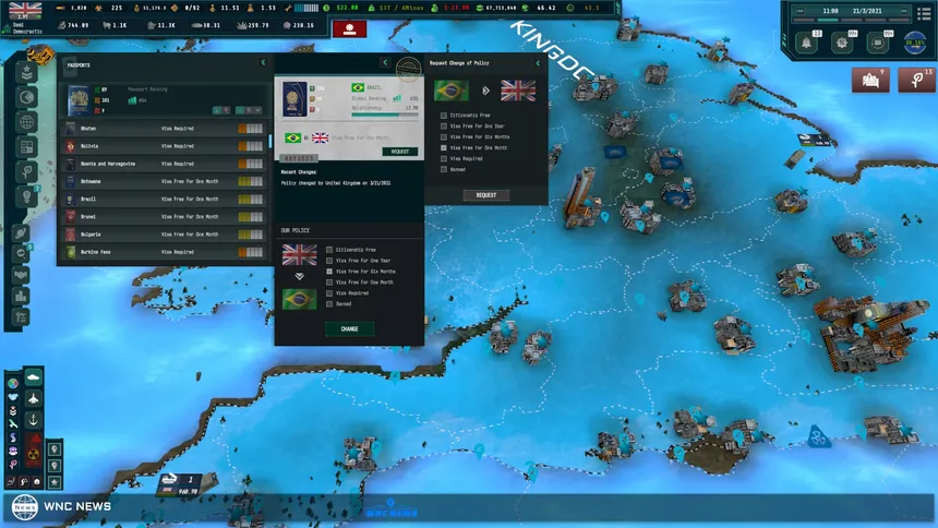 Скриншот 5 к игре World Warfare & Economics