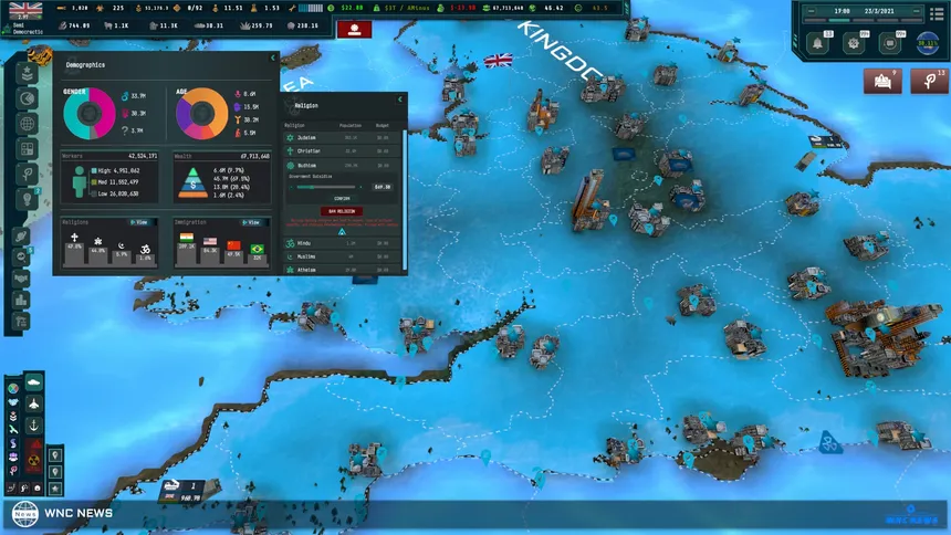 Скриншот 6 к игре World Warfare & Economics